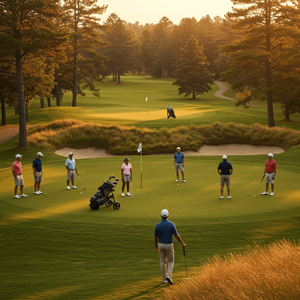 Golf has always connected me to nature